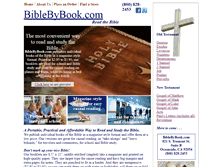 Tablet Screenshot of biblebybook.com